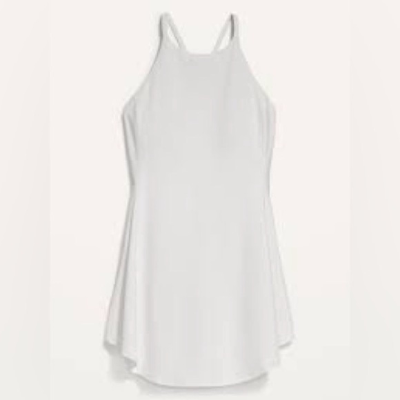 Old Navy PowerSoft 2-in-1 Performance Mini Skort Dress- white- size XL - Picture 4 of 4